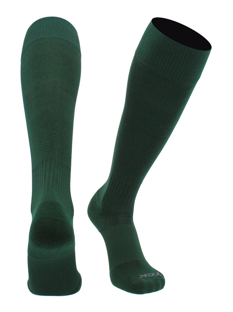 TCK Champion Over the Calf Baseball Socks (Dark Green, Large) - Image 1